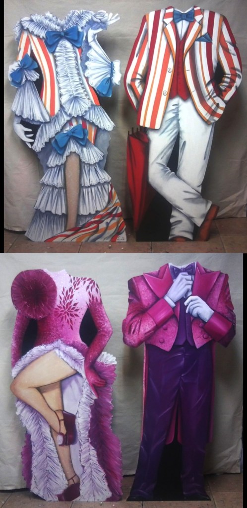 cosido foto panel Music hall